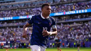 France v Sweden: Round Of 32 - FIFA World Cup 2026 Kylian Mbappe of France looks on during the FIFA World Cup 2026 Round Of 32 match between France and Sweden at New York New Jersey Stadium on June 30, 2026 in East Rutherford, New Jersey. AFP7 30/06/2026 ONLY FOR USE IN SPAIN