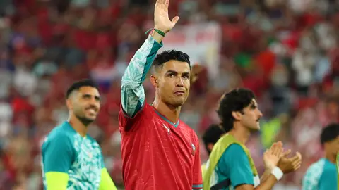 Cristiano Ronaldo, tras el partido ante Croacia Cristiano Ronaldo, tras el partido ante Croacia