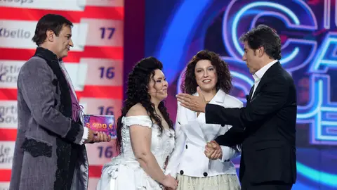 María Parrado gana la duodécima gala y cede su premio a Jesulín de Ubrique y María José Campanario María Parrado gana la duodécima gala y cede su premio a Jesulín de Ubrique y María José Campanario