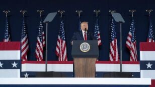  Imagen de Donald Trump en el D&iacute;a de la Independencia
