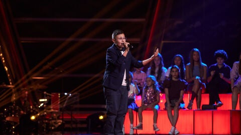 Diego en La Voz Kids