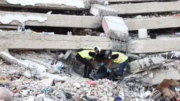 Imagen de archivo de los terremotos en Venezuela. Imagen de archivo de los terremotos en Venezuela.