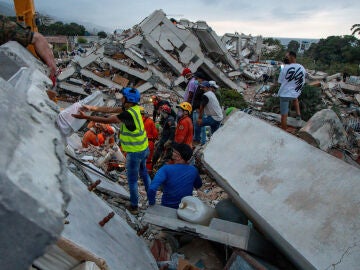 Imagen de archivo del terremoto en Venezuela.