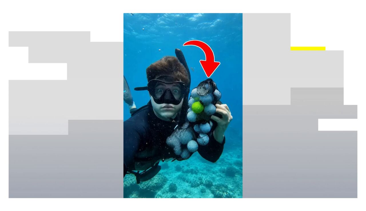 Un hallazgo muy poco habitual y peligroso en el fondo del mar