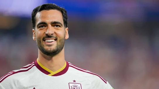 Mikel Merino en el partido contra Portugal en el Mundial 2026 Mikel Merino en el partido contra Portugal en el Mundial 2026
