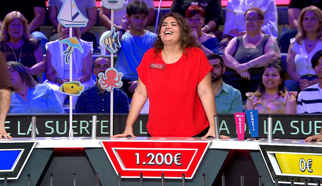&ldquo;&iexcl;Qu&eacute; traj&iacute;n!&rdquo;: Mar&iacute;a se lleva 1.200 euros en un panel muy movidito 