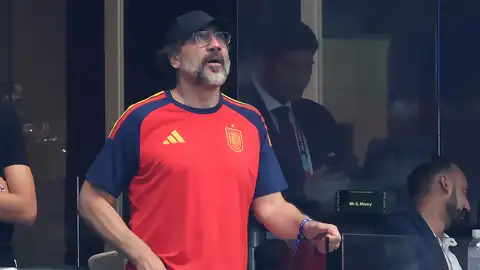 Javier Bardem con la camiseta de España en Dallas Javier Bardem con la camiseta de España en Dallas