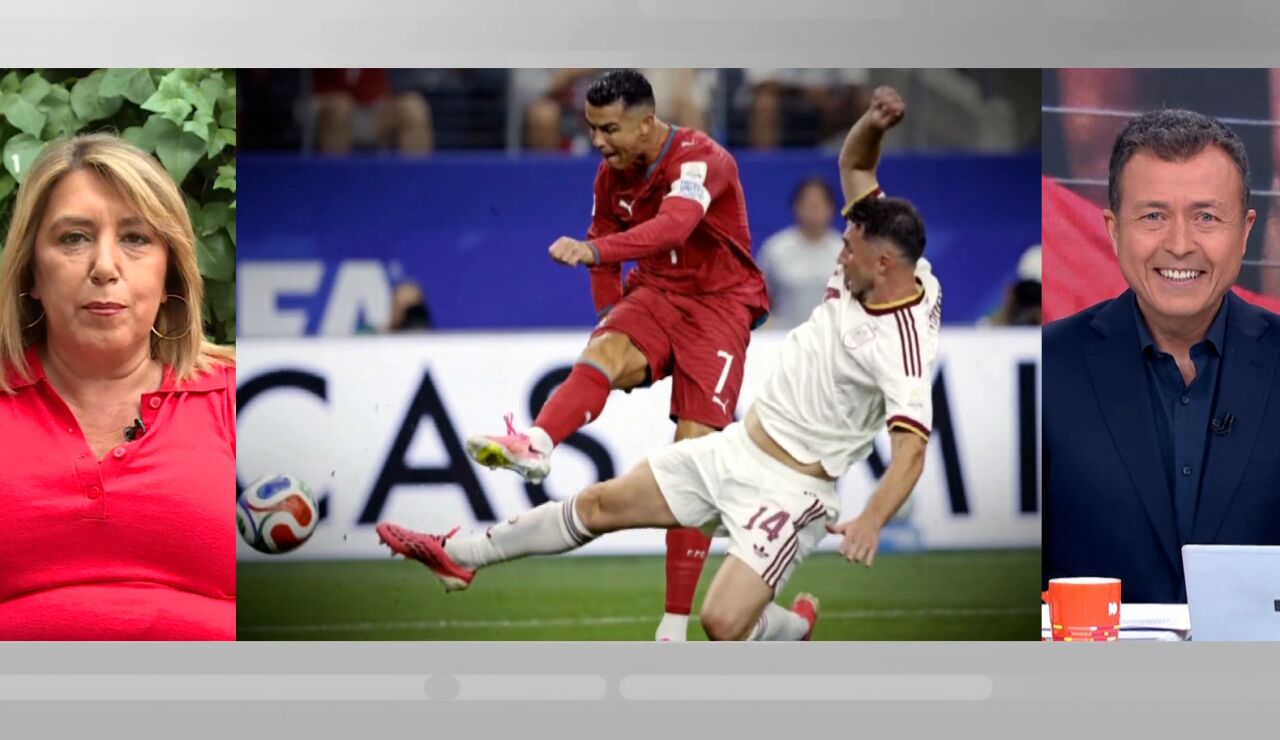 La broma futbol&iacute;stica de Manu S&aacute;nchez en Espejo P&uacute;blico.