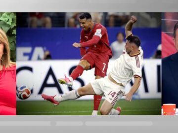 La broma futbol&iacute;stica de Manu S&aacute;nchez en Espejo P&uacute;blico.