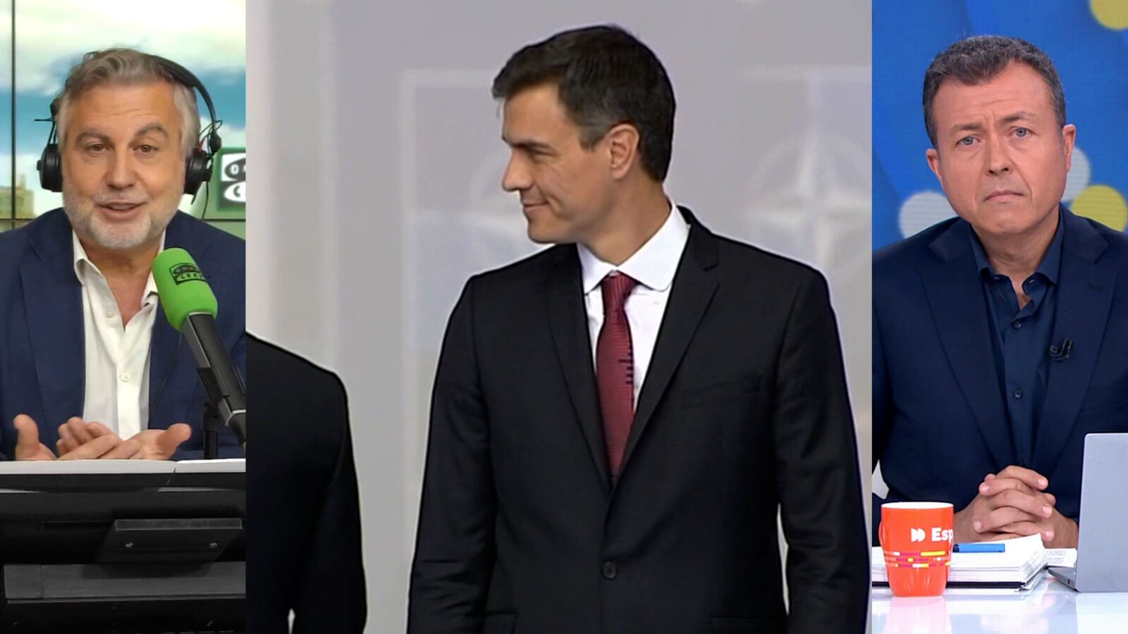 La 'curiosa' reacción de Carlos Alsina al descubrir que Manu Sánchez estaba al frente de Espejo Público: 