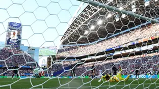 Romelu Lukaku anota un gol ante Estados Unidos en el Seattle Stadium Romelu Lukaku anota un gol ante Estados Unidos en el Seattle Stadium