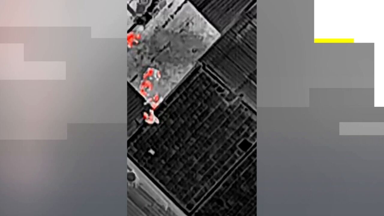 El increíble trabajo de un dron con cámara térmica que ha permitido detener a varios ladrones en Molina de Segura