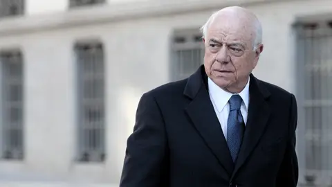 El expresidente del BBVA, Francisco González, a su llegada a la Audiencia Nacional, en noviembre de 2019 El expresidente del BBVA, Francisco González, a su llegada a la Audiencia Nacional, en noviembre de 2019