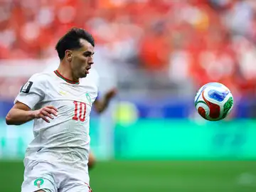 Brahim durante el partido ante Canadá en Houston Brahim durante el partido ante Canadá en Houston