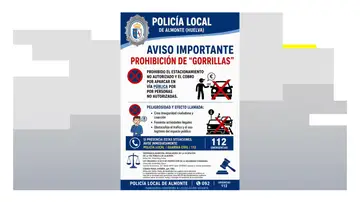 La alerta de la policía de la presencia de 'gorrillas' en Matalascañas La alerta de la policía de la presencia de 'gorrillas' en Matalascañas