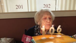 Amelia celebr&oacute; sus 106 a&ntilde;os por todo lo alto en A Coru&ntilde;a