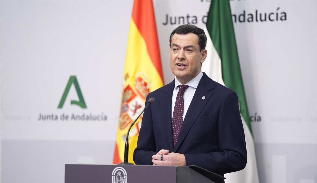 El presidente de la Junta de Andaluc&iacute;a