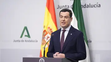 El presidente de la Junta de Andalucía El presidente de la Junta de Andalucía