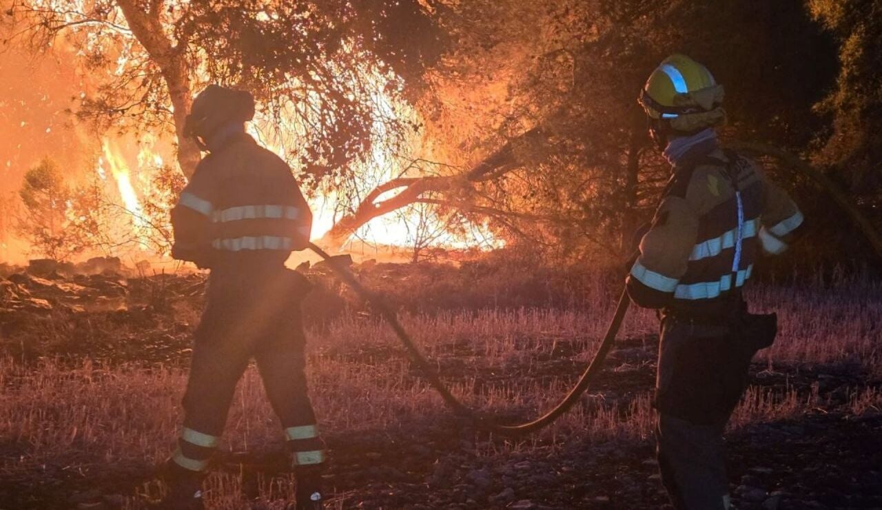 Alerta roja por peligro de incendios forestales en casi todo Arag&oacute;n