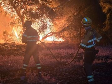 Alerta roja por peligro de incendios forestales en casi todo Arag&oacute;n