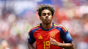 Lamine Yamal, en un partido del Mundial 2026