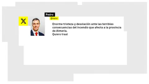 Mensaje de Pedro Sánchez Mensaje de Pedro Sánchez