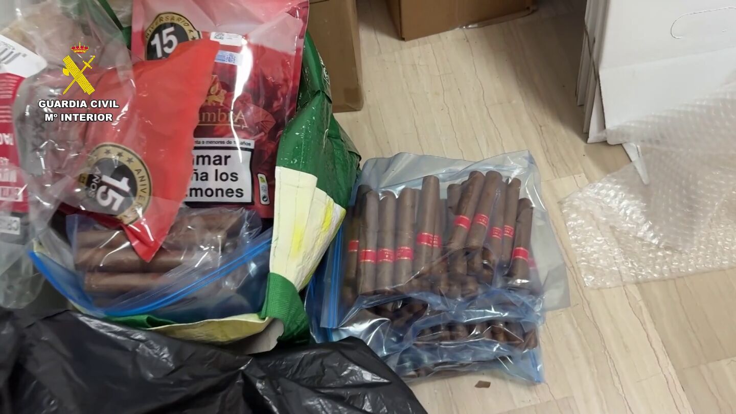 Intervenidos en Valencia 34.000 puros habanos falsificados que eran distribuidos por Europa