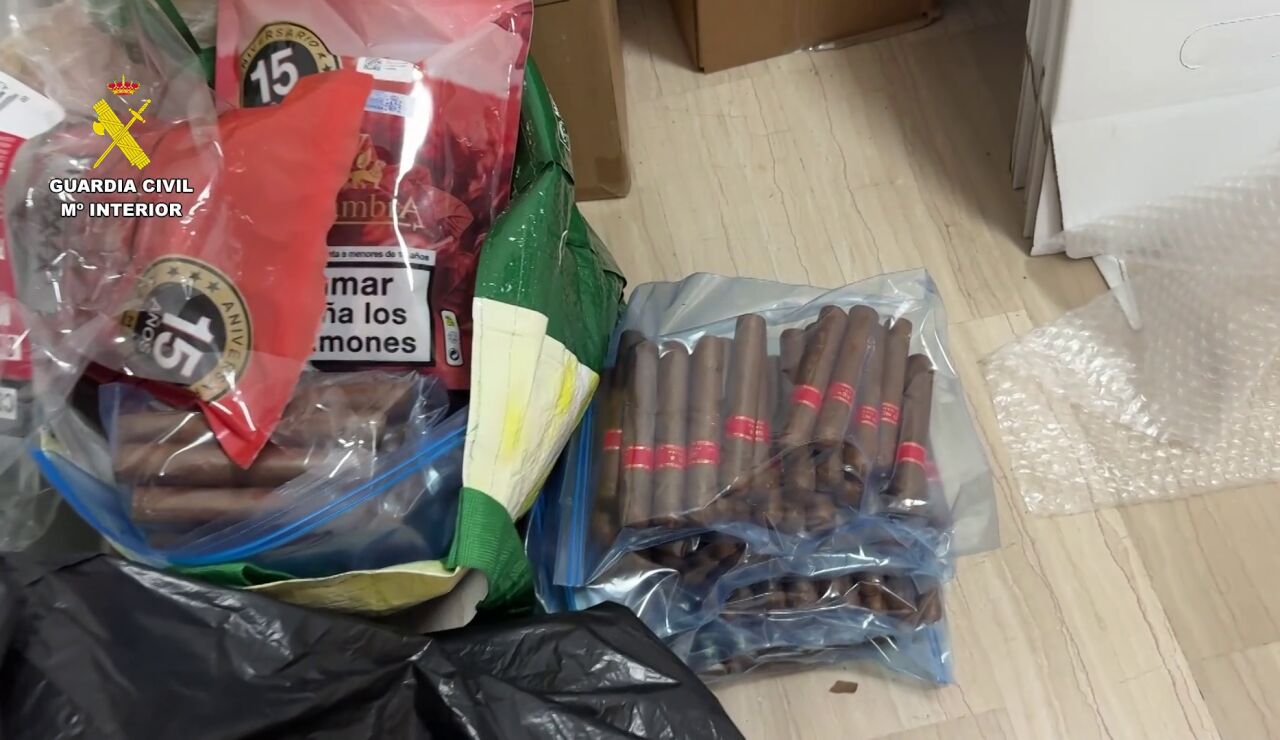 Intervenidos en Valencia 34.000 puros habanos falsificados que eran distribuidos por Europa