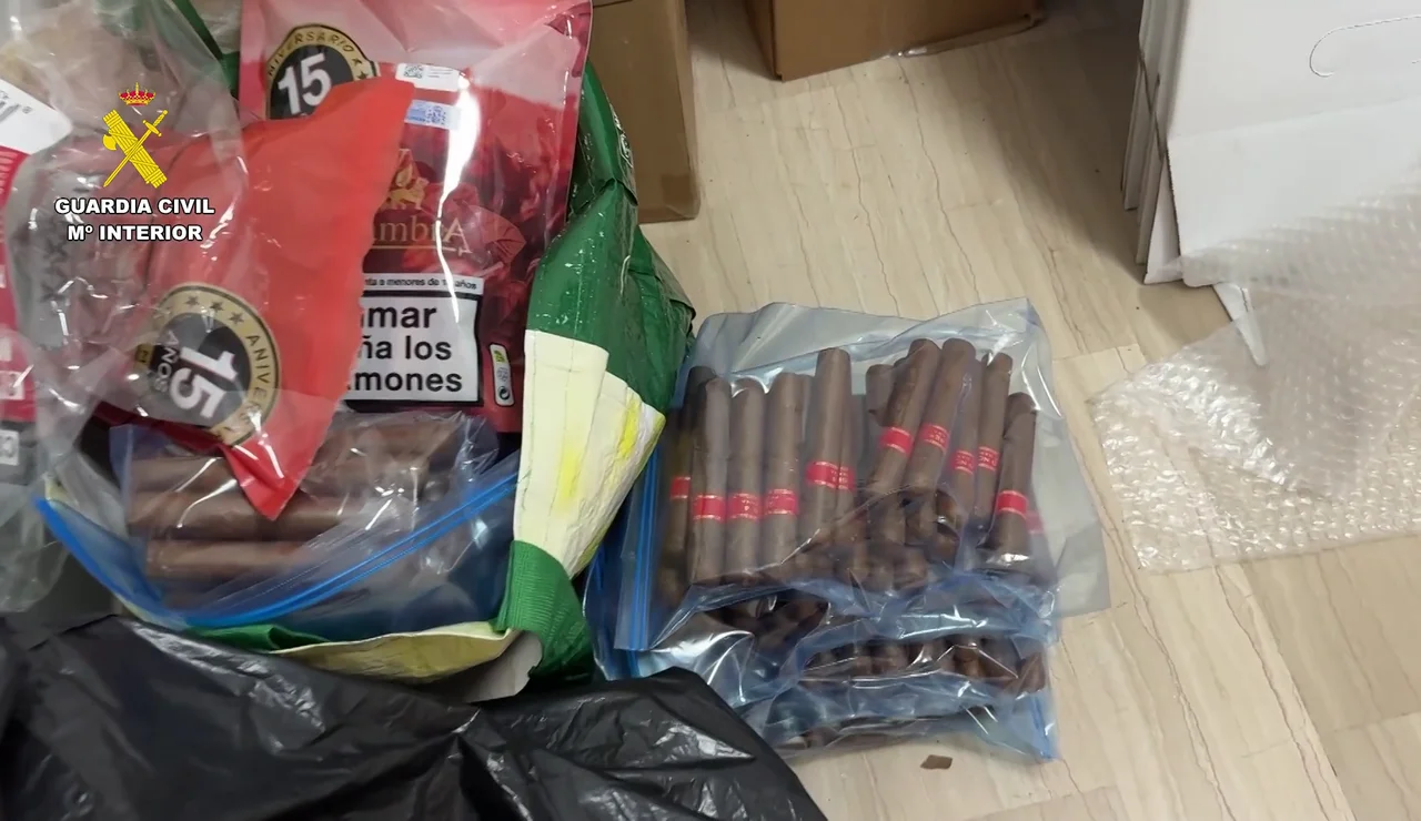 Intervenidos en Valencia 34.000 puros habanos falsificados que eran distribuidos por Europa