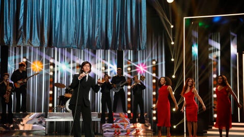 Martín Saví interpreta a Camilo Sesto en esta intensa semifinal