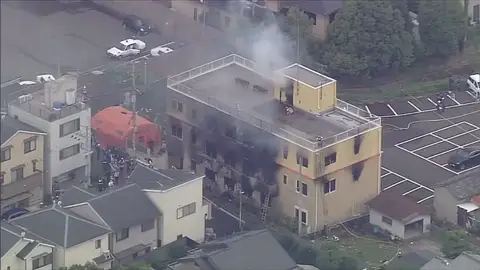 Incendio provocado en los estudios de Kyoto Animation Incendio provocado en los estudios de Kyoto Animation