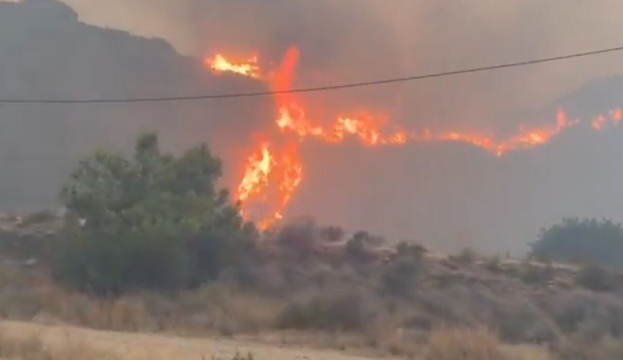 Incendio de Los Gallardos