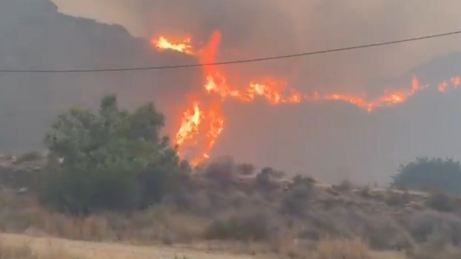 Las rutas improvisadas, una ratonera mortal en el incendio de Los Gallardos: 7 intentaron huir a pie y 4 quedaron atrapados en el coche