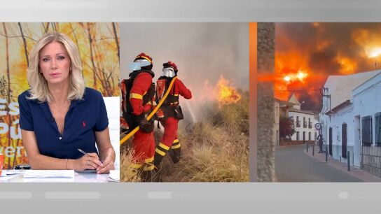 Tte. Alcalde Los Gallardos, Incendio