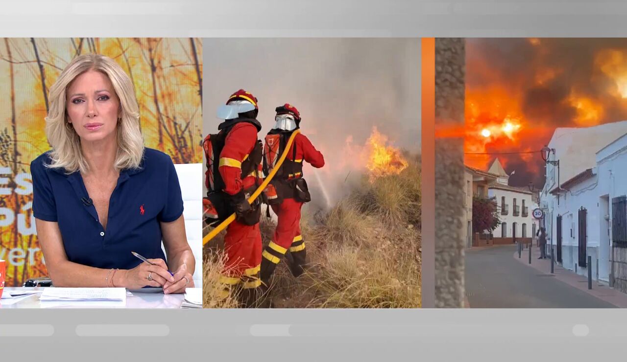 Tte. Alcalde Los Gallardos, Incendio