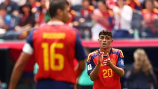 Rodri y Pedri, en el SoFi Stadium de Los &Aacute;ngeles