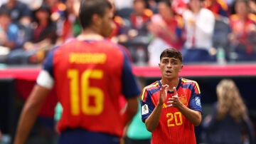 Rodri y Pedri, en el SoFi Stadium de Los &Aacute;ngeles
