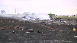  Un avi&oacute;n de Malaysia Airlines es derribado por un misil