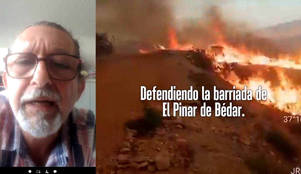 Incendio en Los Gallardos.