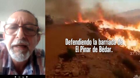Incendio en Los Gallardos.