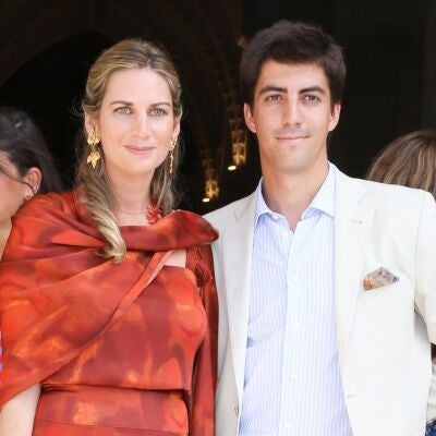 Sibi Montes, hermana de Lourdes Montes, junto a su marido Mateo Ib&aacute;&ntilde;ez