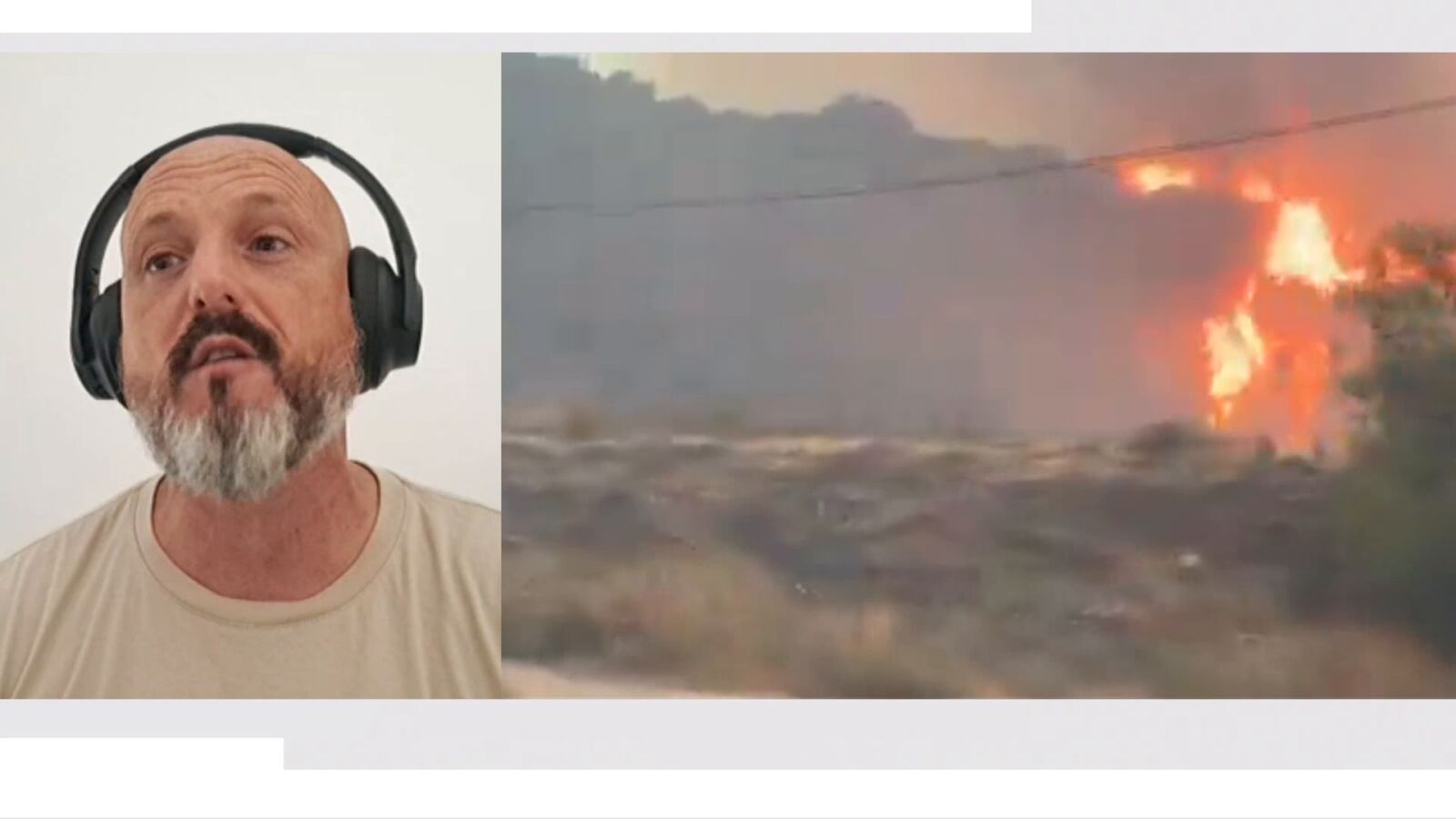 José Bolumar, bombero forestal, indica cuál es la zona más segura ante un incendio: 