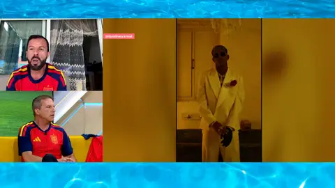 El tío de Lamine Yamal. El tío de Lamine Yamal.