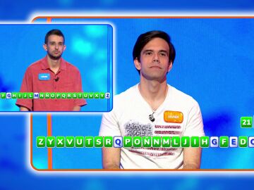 Javier se la juega en AlaZ para empatar con David... &iexcl;y llegar a su programa 100 en Pasapalabra!