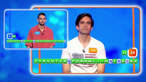 Javier se la juega en AlaZ para empatar con David... &iexcl;y llegar a su programa 100 en Pasapalabra!