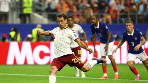 El gol de penalti de Oyarzabal ante Francia