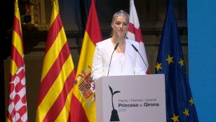 La princesa Leonor en los Premios Princesa de Girona 2026