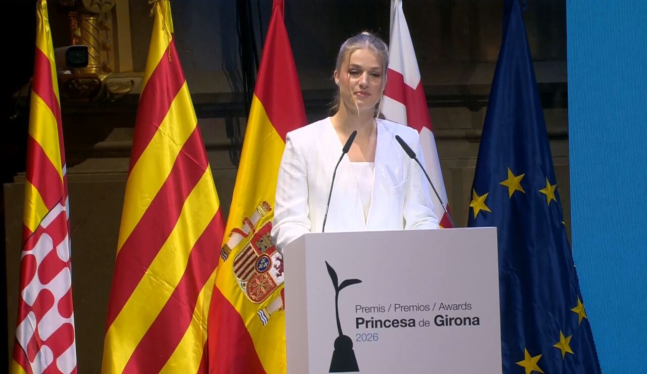 La princesa Leonor en los Premios Princesa de Girona 2026