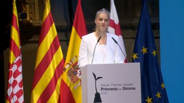 La princesa Leonor en los Premios Princesa de Girona 2026