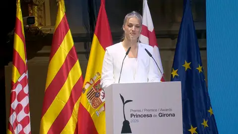La princesa Leonor en los Premios Princesa de Girona 2026 Antena 3 Noticias